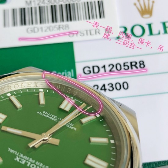 ROLEX  New Oyster Perpetual 41&36MM RO0141